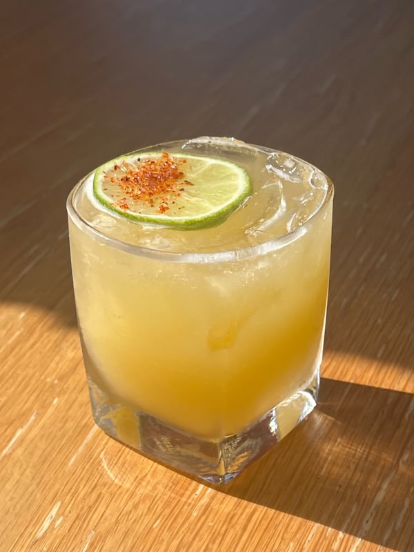 Peaches and two tequilas mingle in Marcus Bar & Grille's pch rita cocktail. (Courtesy of Marcus Bar & Grille)