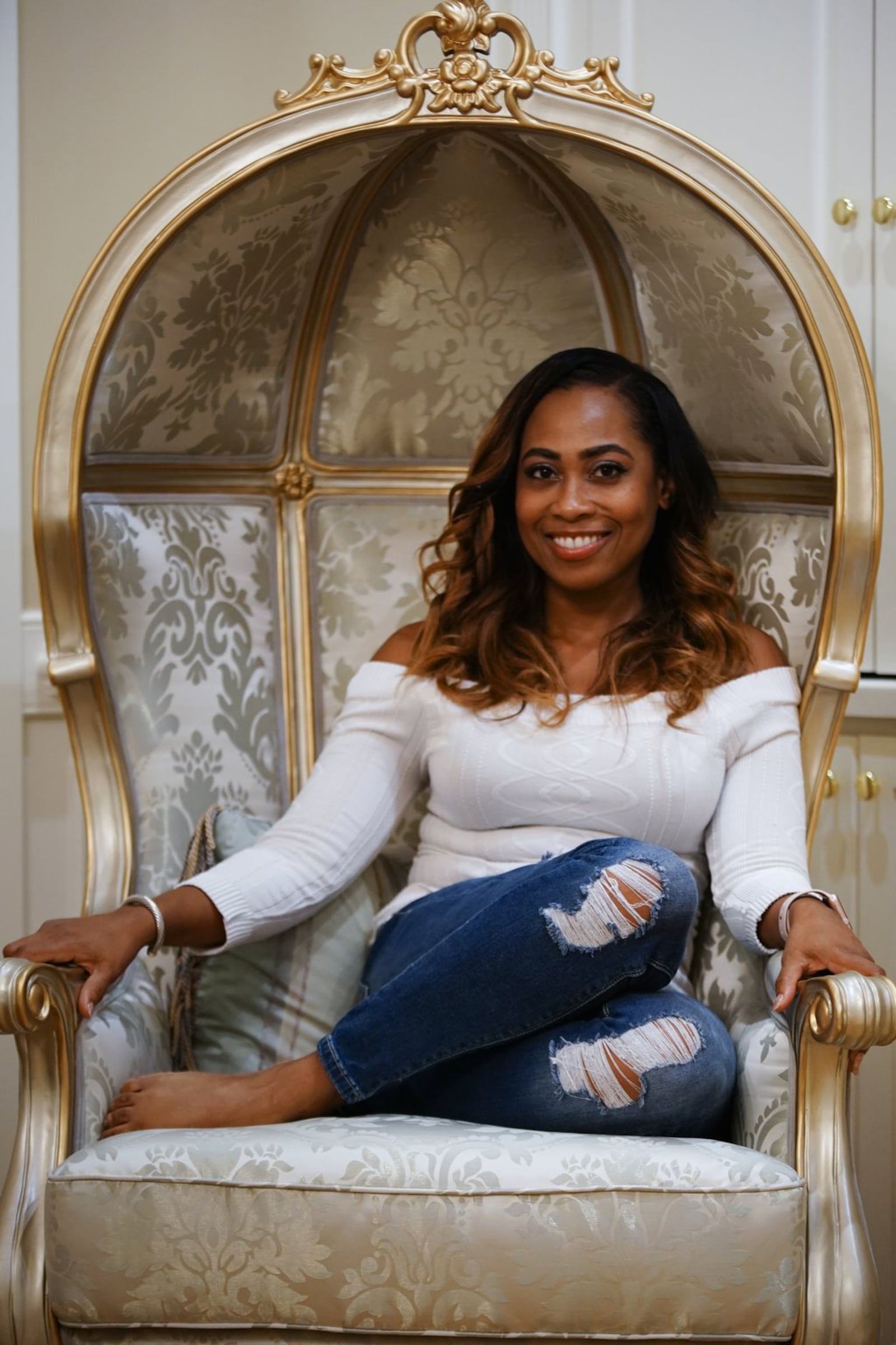 Le’Dor Milteer poses for a portrait at her home on Friday, September 27, 2019, in Sandy Springs. 