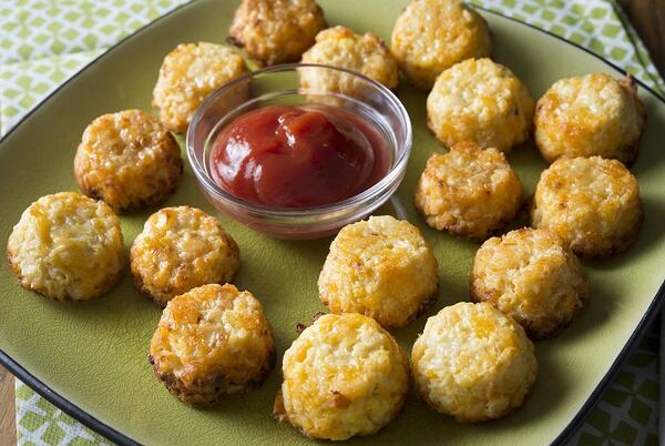 Crispy Cauliflower Bites have the satisfying crunch of tater tots but are easy on the waistline. (Tammy Ljungblad/Kansas City Star/TNS)