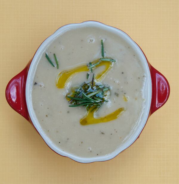 Truffle Tuscan White Bean Soup is the favorite flavor for Amy Smith's son, >>.