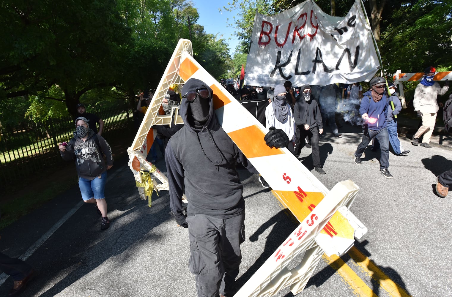 Protests at Stone Mountain