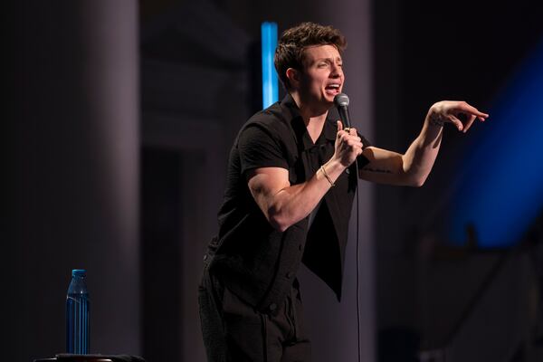 Matt Rife: Natural Selection. Matt Rife at the DAR Constitution Hall in Washington DC. Cr. Mathieu Bitton/Netflix © 2023