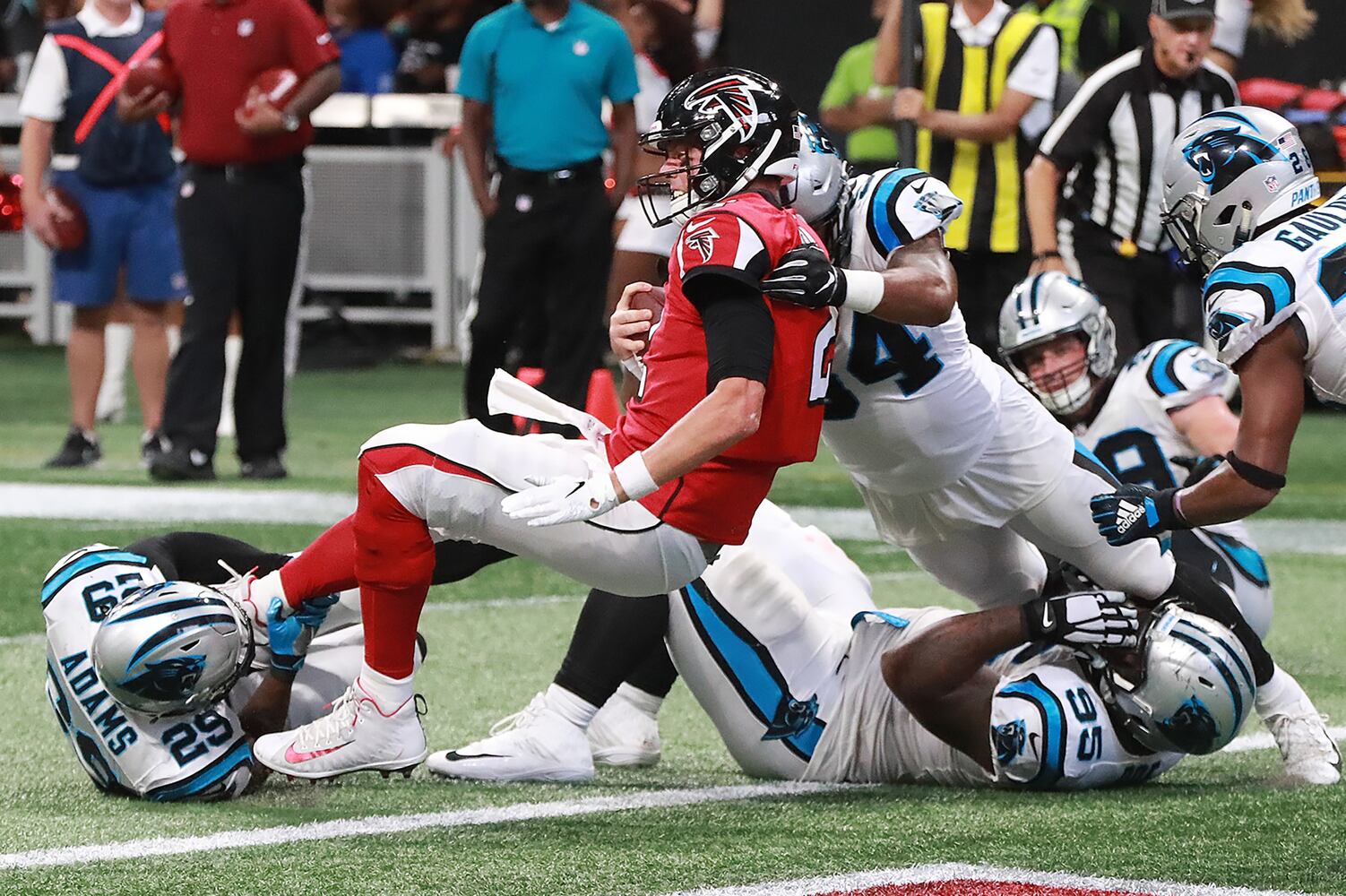 Photos: Falcons defeat Panthers, 31-24