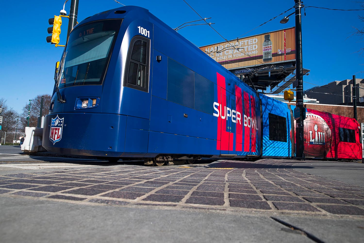 Atlanta gets ready to host the Super Bowl