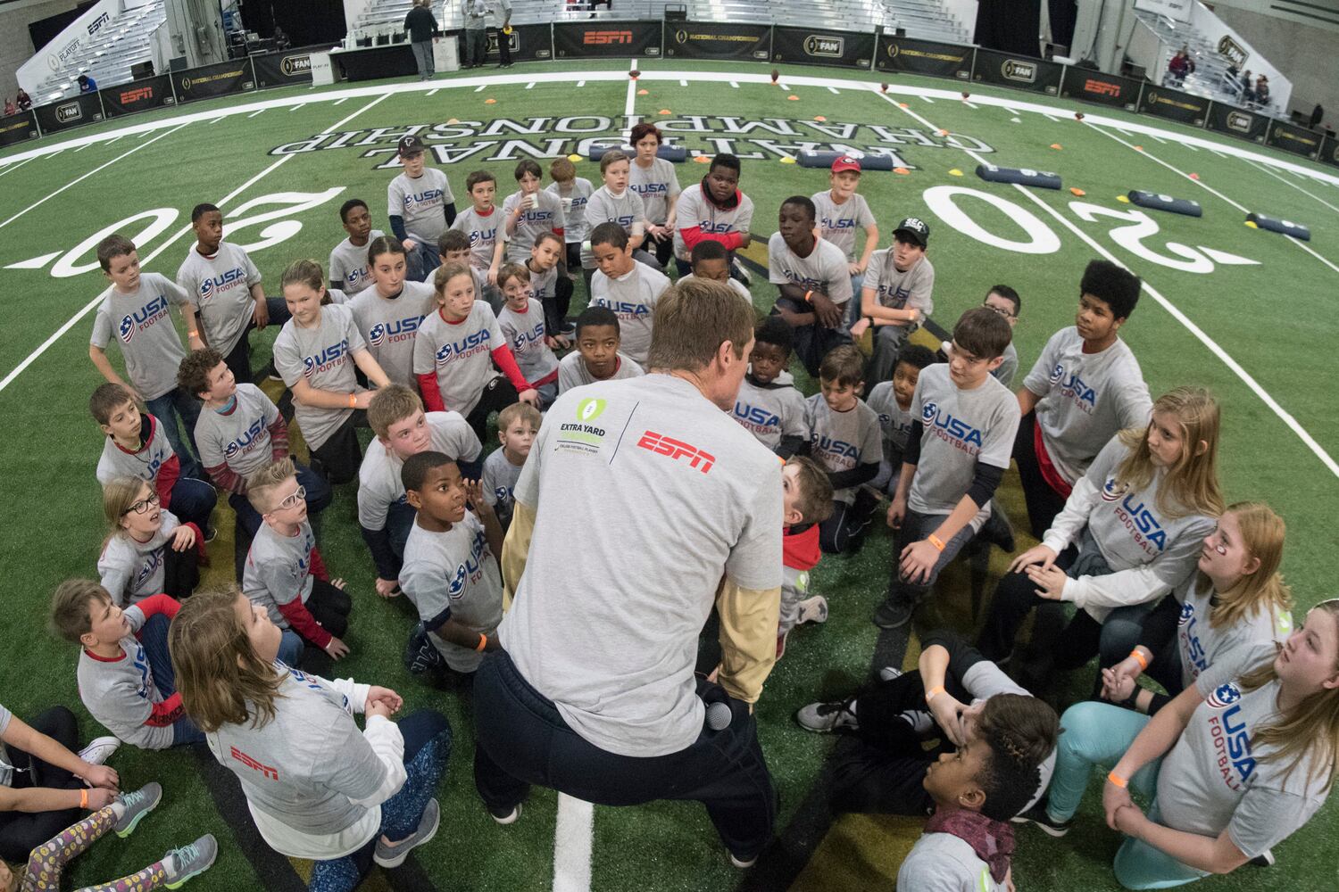 Photos: The scene as Georgia, Alabama prepare for national title game