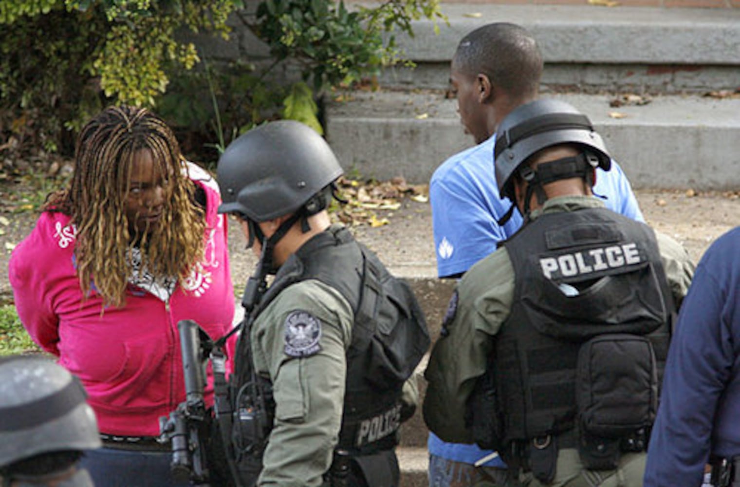 Police raid in Atlanta