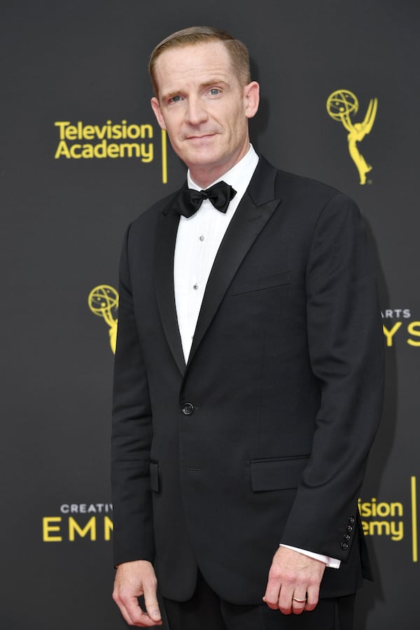 Marc Evan Jackson arrives at night two of the Creative Arts Emmy Awards on Sunday, Sept. 15, 2019, at the Microsoft Theater in Los Angeles. (Photo by Richard Shotwell/Invision/AP)