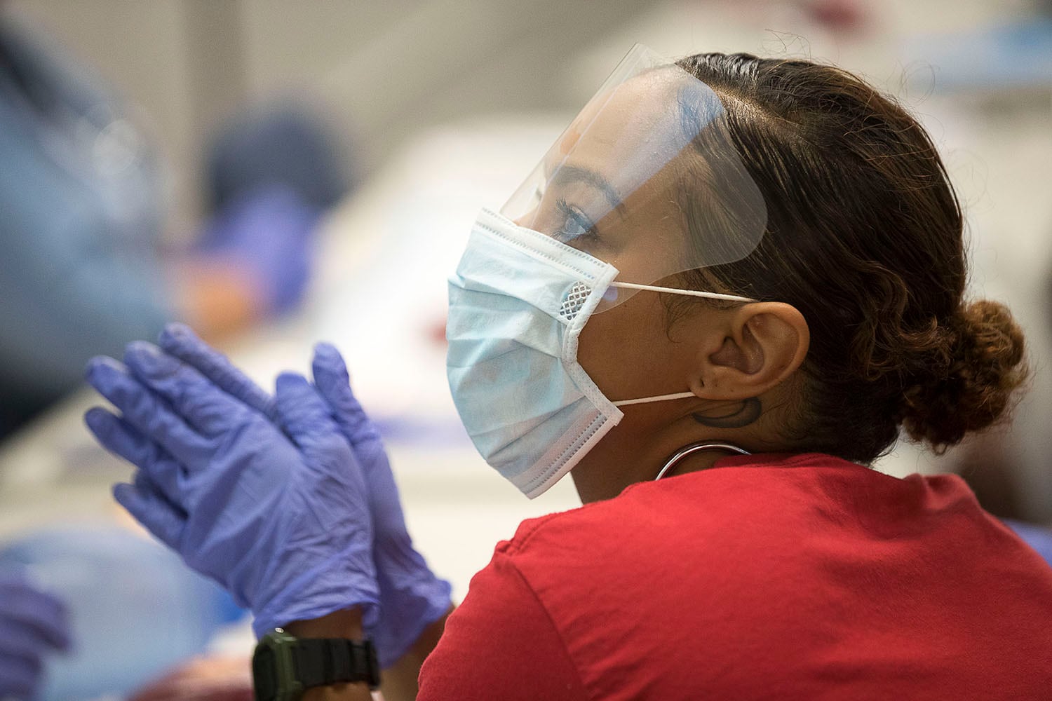 PHOTOS: Paramedics train at Covington facility