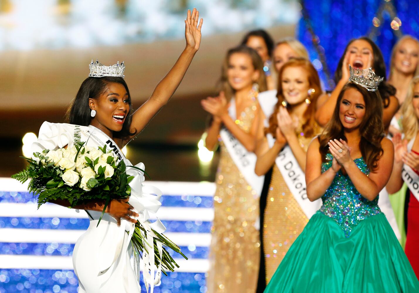 Miss New York Nia Franklin crowned Miss America 2019