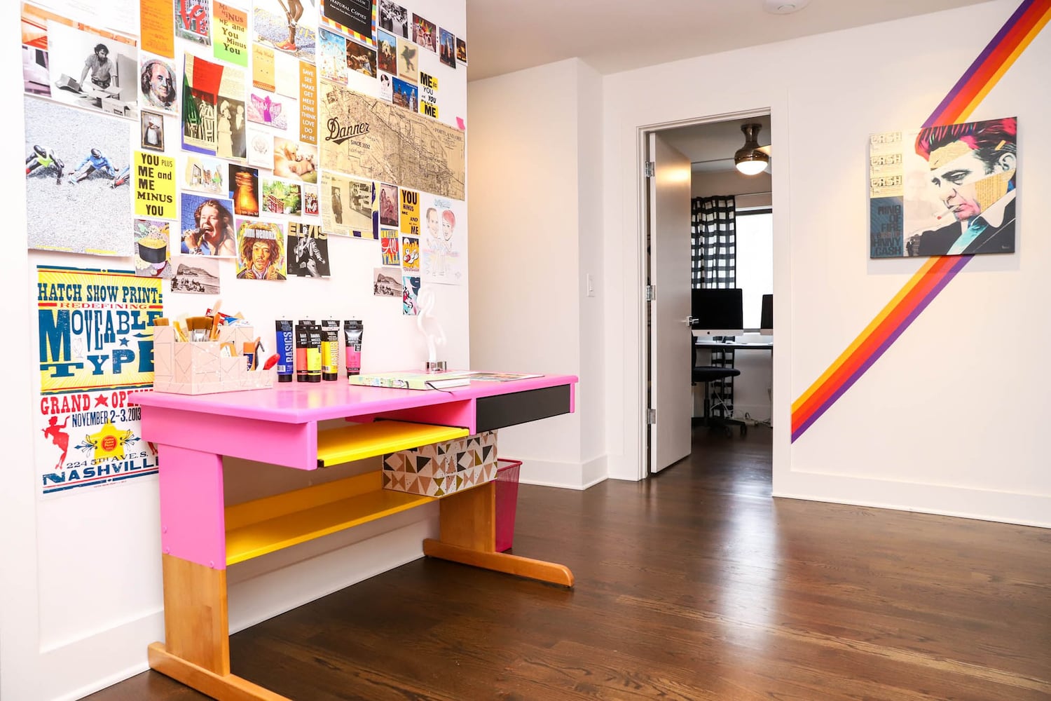 Photos: Mid-century modern home filled with pop art style