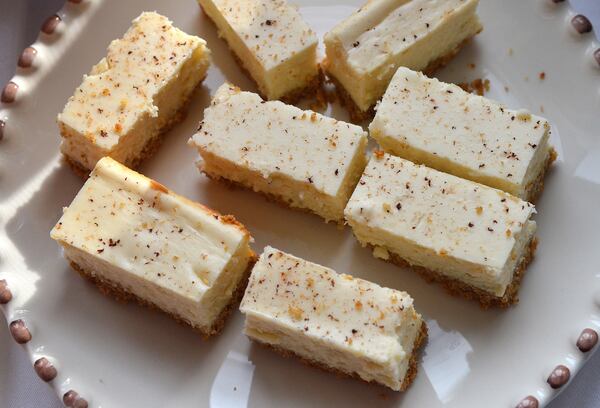 Eggnog bars / (Photo by Chris Hunt/Special)