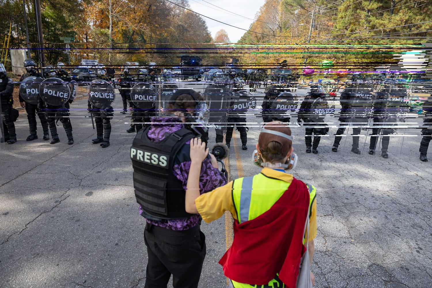 cop city protest