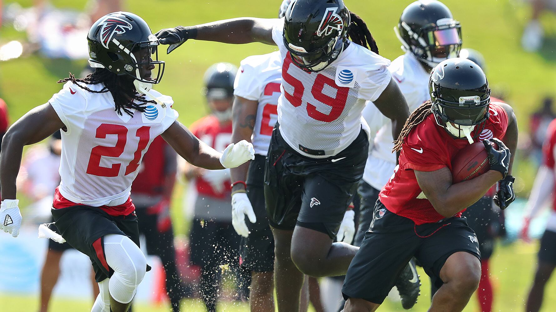 Photos: Falcons open training camp in Flowery Branch