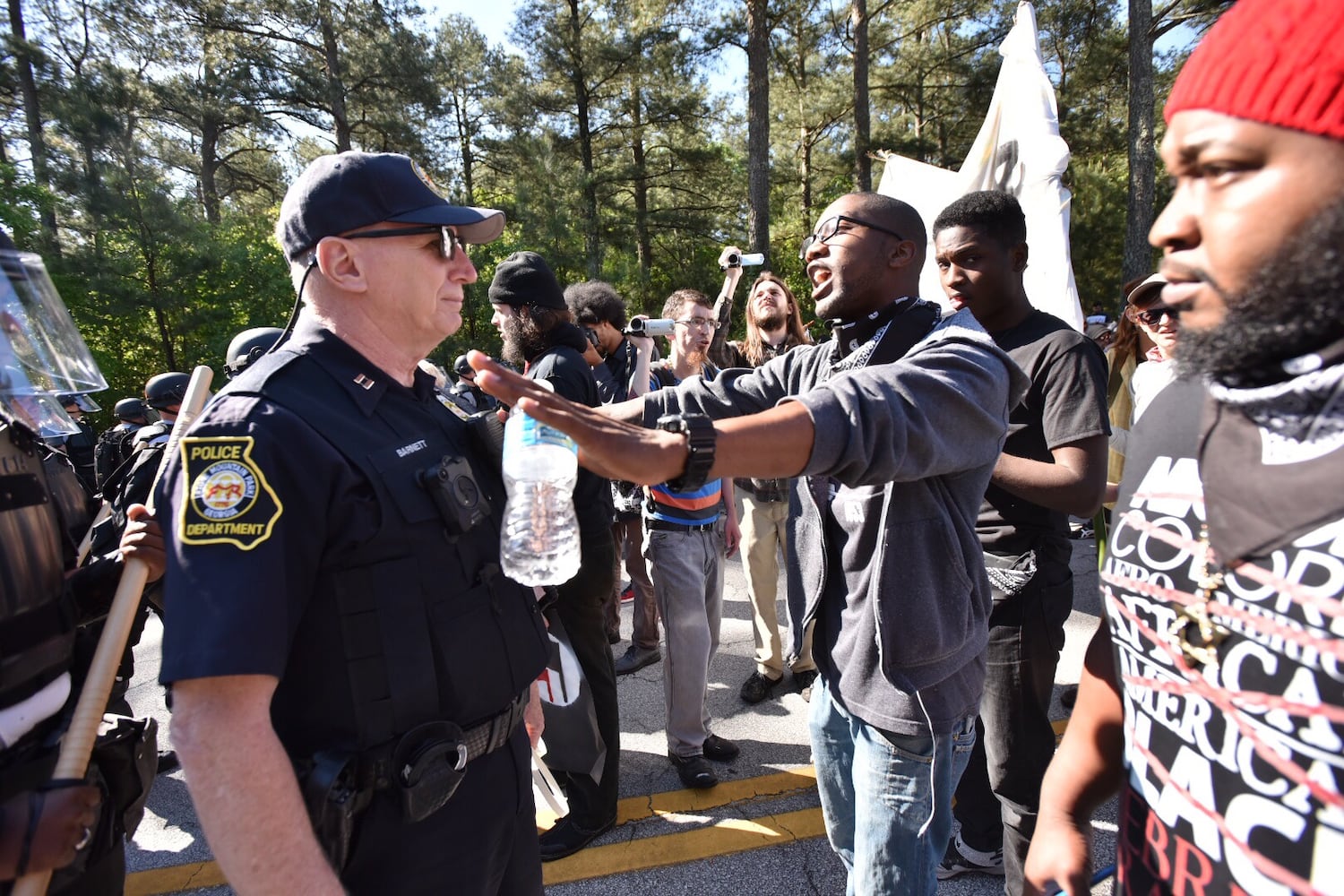 Protests at Stone Mountain