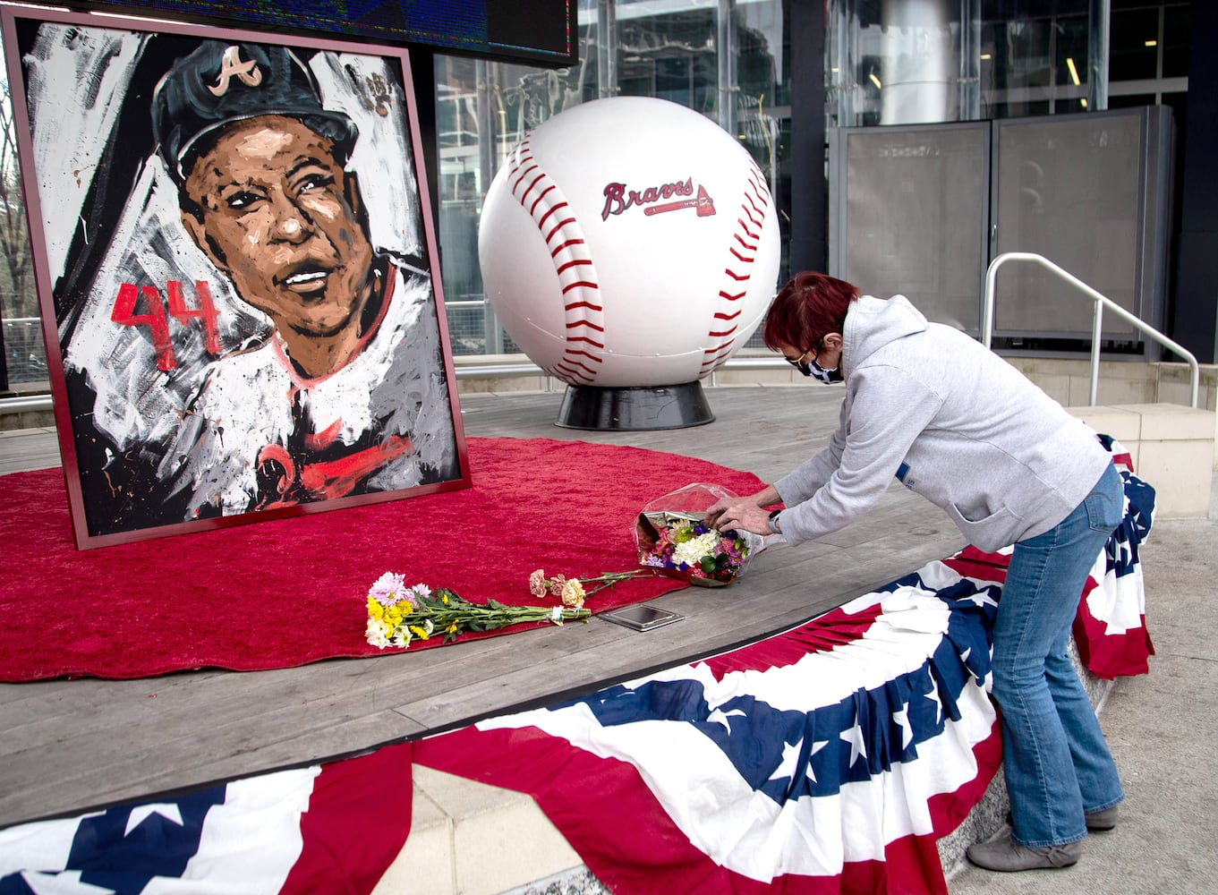 Henry Louis Aaron, nicknamed "Hammer" or "Hammerin' Hank",