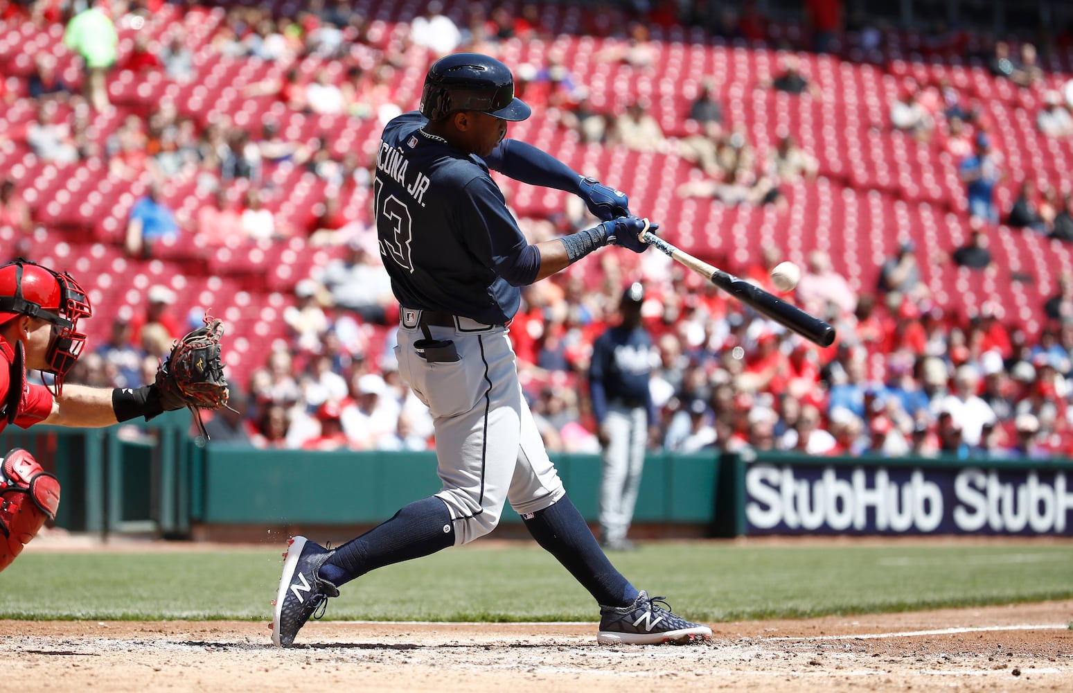 Photos: Ronald Acuna has deep impact in Braves’ second game