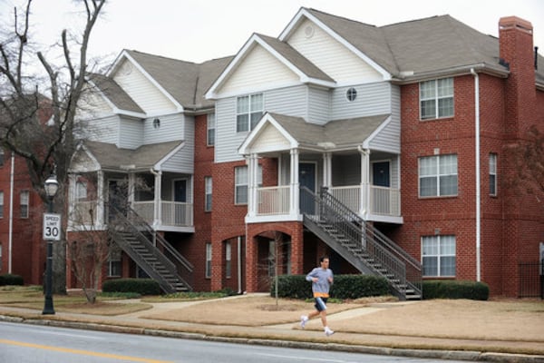 Centennial Place now sits where Techwood Homes once stood.