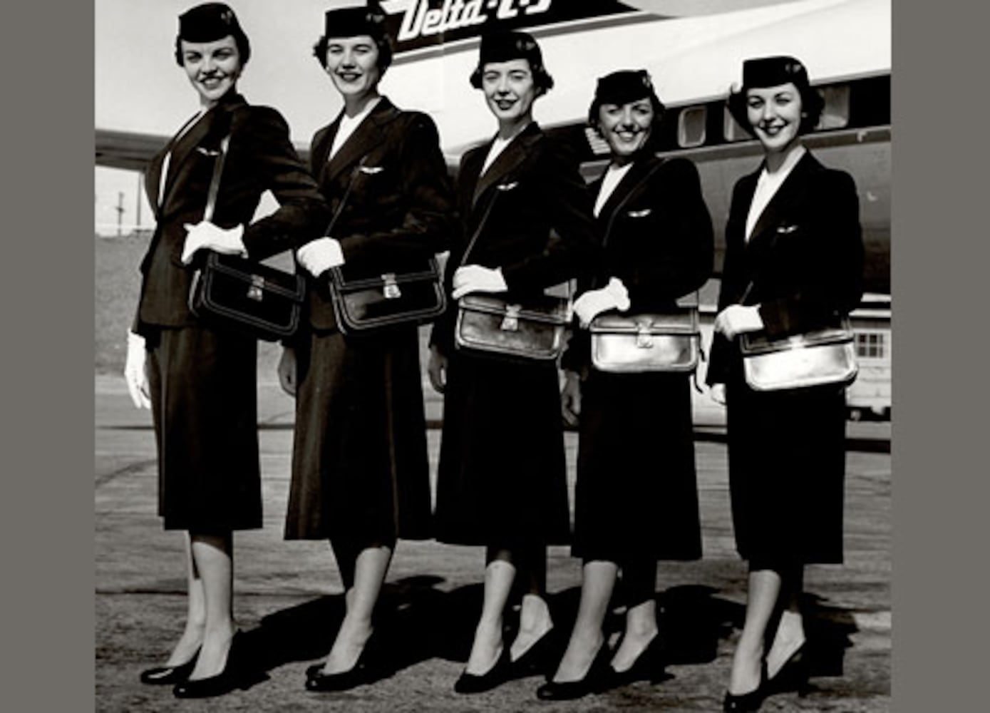 Delta uniforms through years