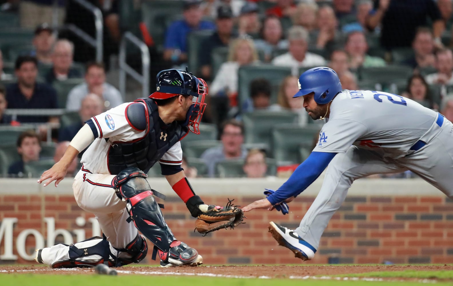 Photos: Acuna, Freeman lead Braves to playoff win over Dodgers