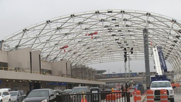 Construction of a new canopy at Hartsfield-Jackson International Airport is part of a $6 billion construction program at the airport. A $12 million annual construction management contract was named in a Sept. 9, 2016, federal subpoena that was withheld from the public by the Kasim Reed administration. CHANNEL 2 ACTION NEWS.