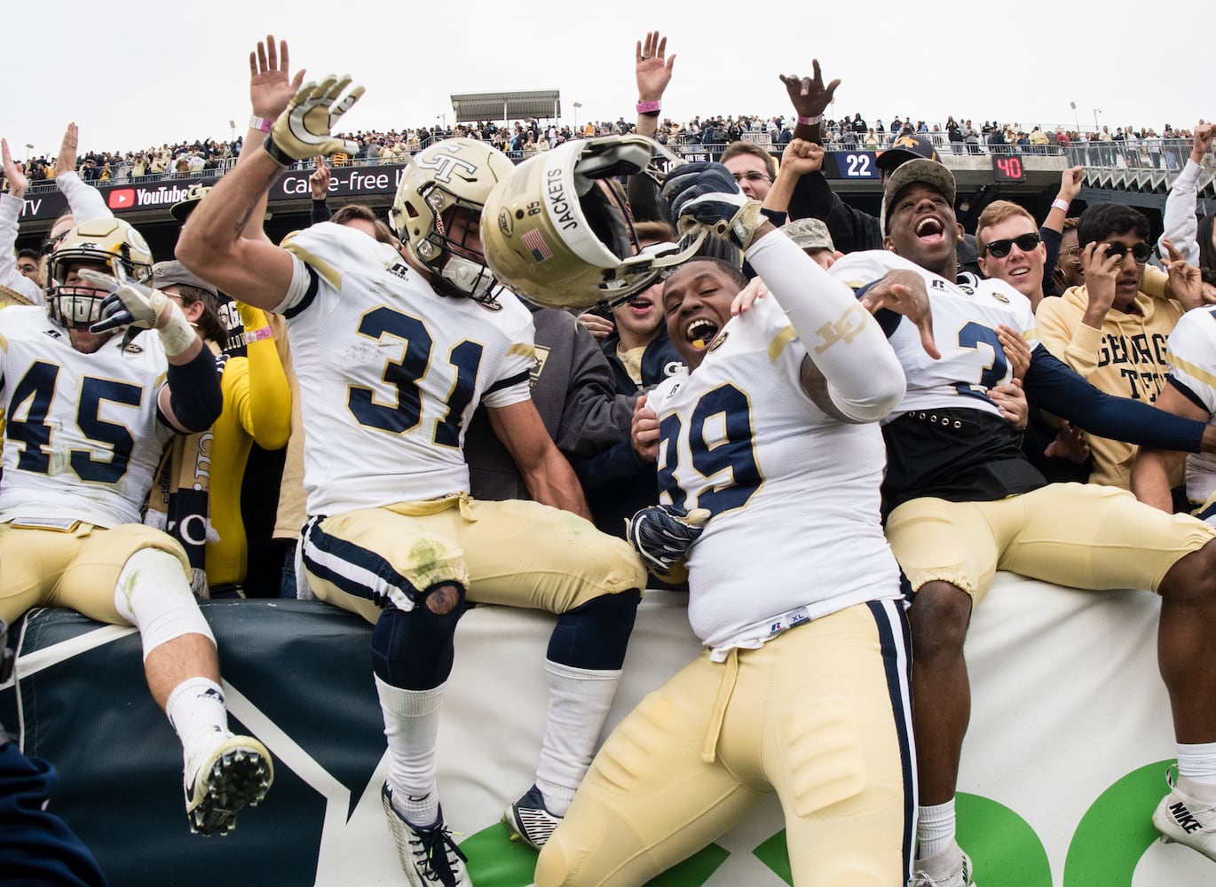 Photos: Georgia Tech outlasts Virginia Tech