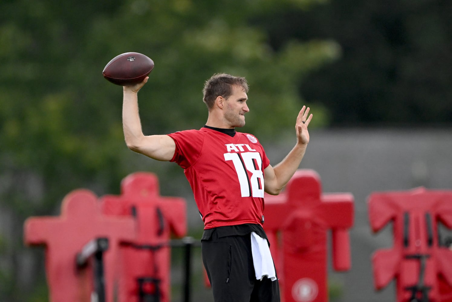 Falcons training camp - Day 1