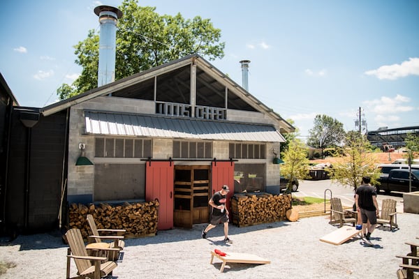 Wood's Chapel BBQ smokehouse. Photo credit- Mia Yakel.