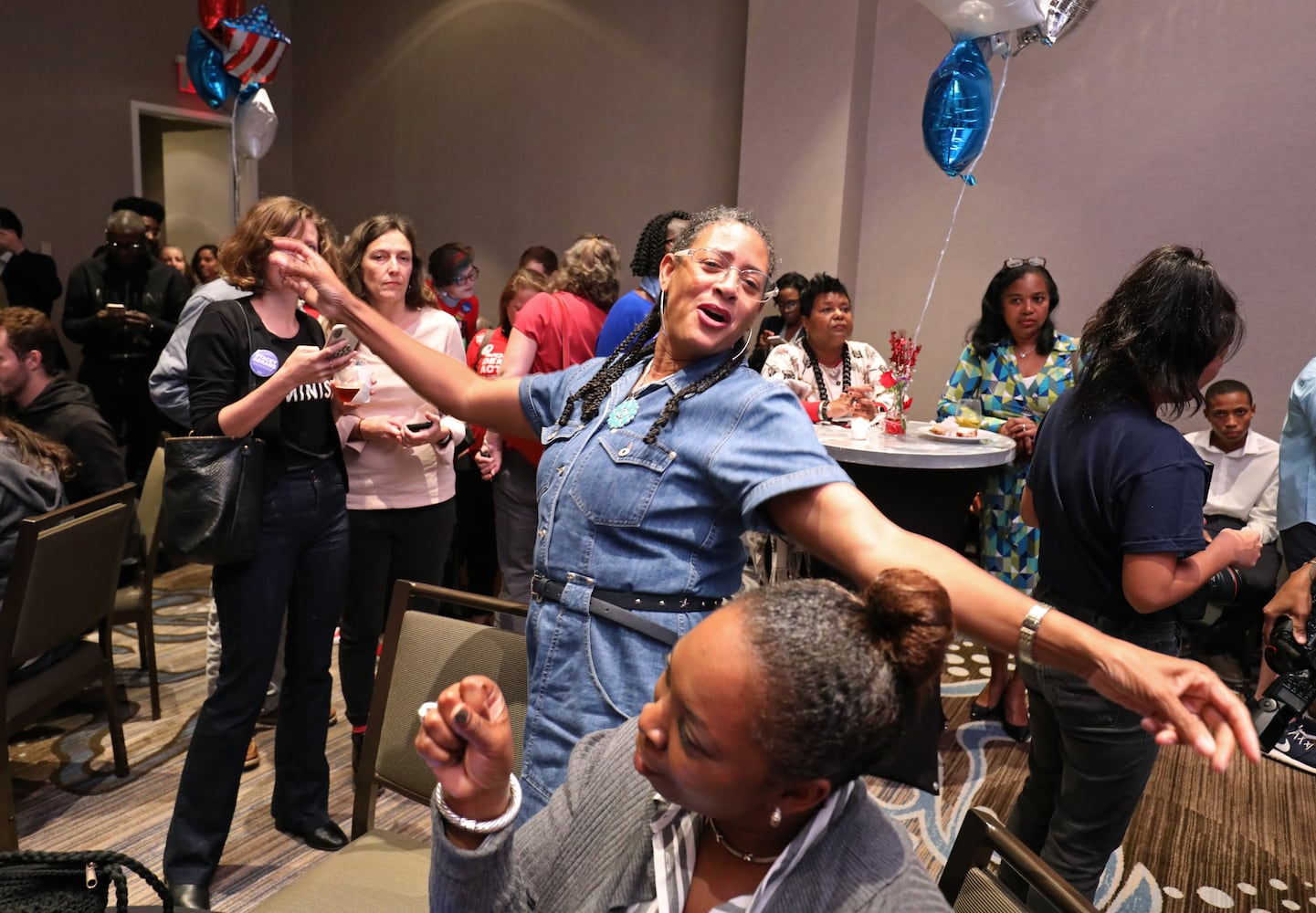 PHOTOS: A long election night in Georgia