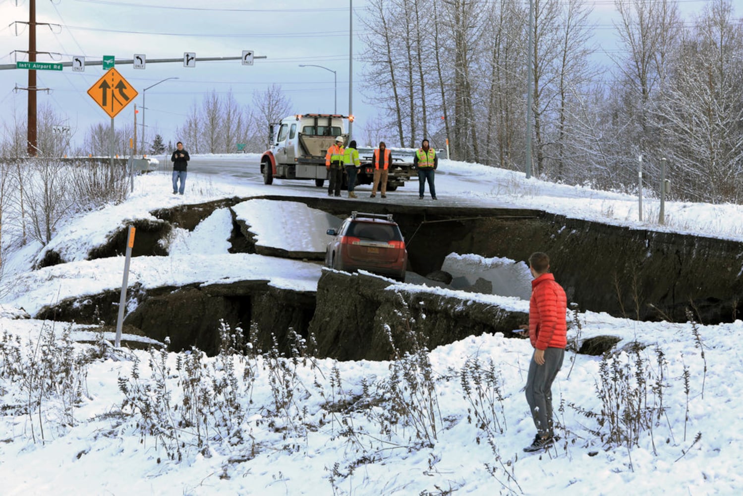 Photos: 7.0 earthquake rattles Anchorage, Alaska