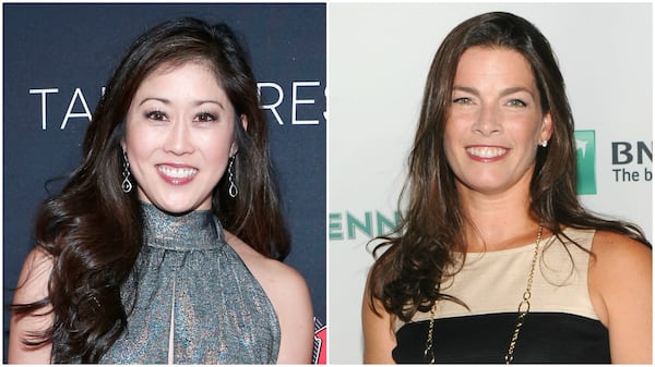 Former Olympic figure skater Kristi Yamaguchi  wished former figure skater Nancy Kerrigan luck on "Dancing With the Stars," but her choice of words surprised some. (Photo by Rich Polk/Getty Images for Rolling Stone, Bryan Bedder/Getty Images for BNP Paribas)