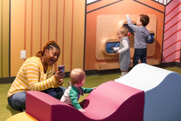 Visitors enjoy the Goizueta Children's Experience at the Atlanta History Center. CHRISTINA MATACOTTA FOR THE ATLANTA JOURNAL-CONSTITUTION. 