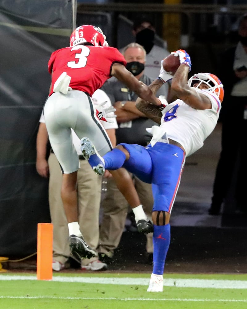 Georgia-Florida game day in Jacksonville