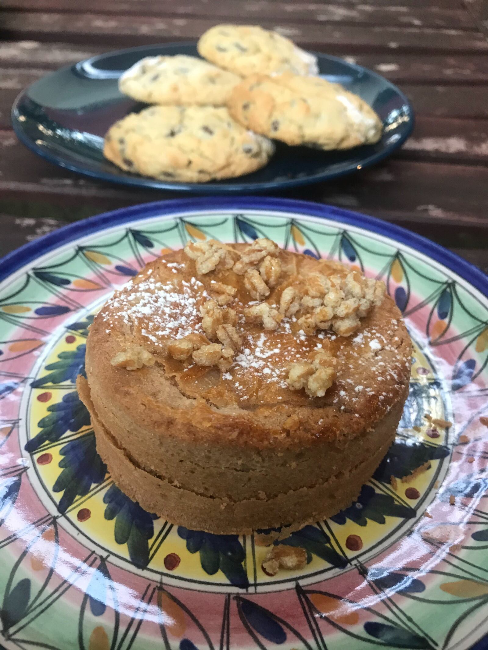 Fig-stuffed Basque cake and quarantine cookies are among the dessert offerings at Redbird. Ligaya Figueras / ligaya.figueras@ajc.com