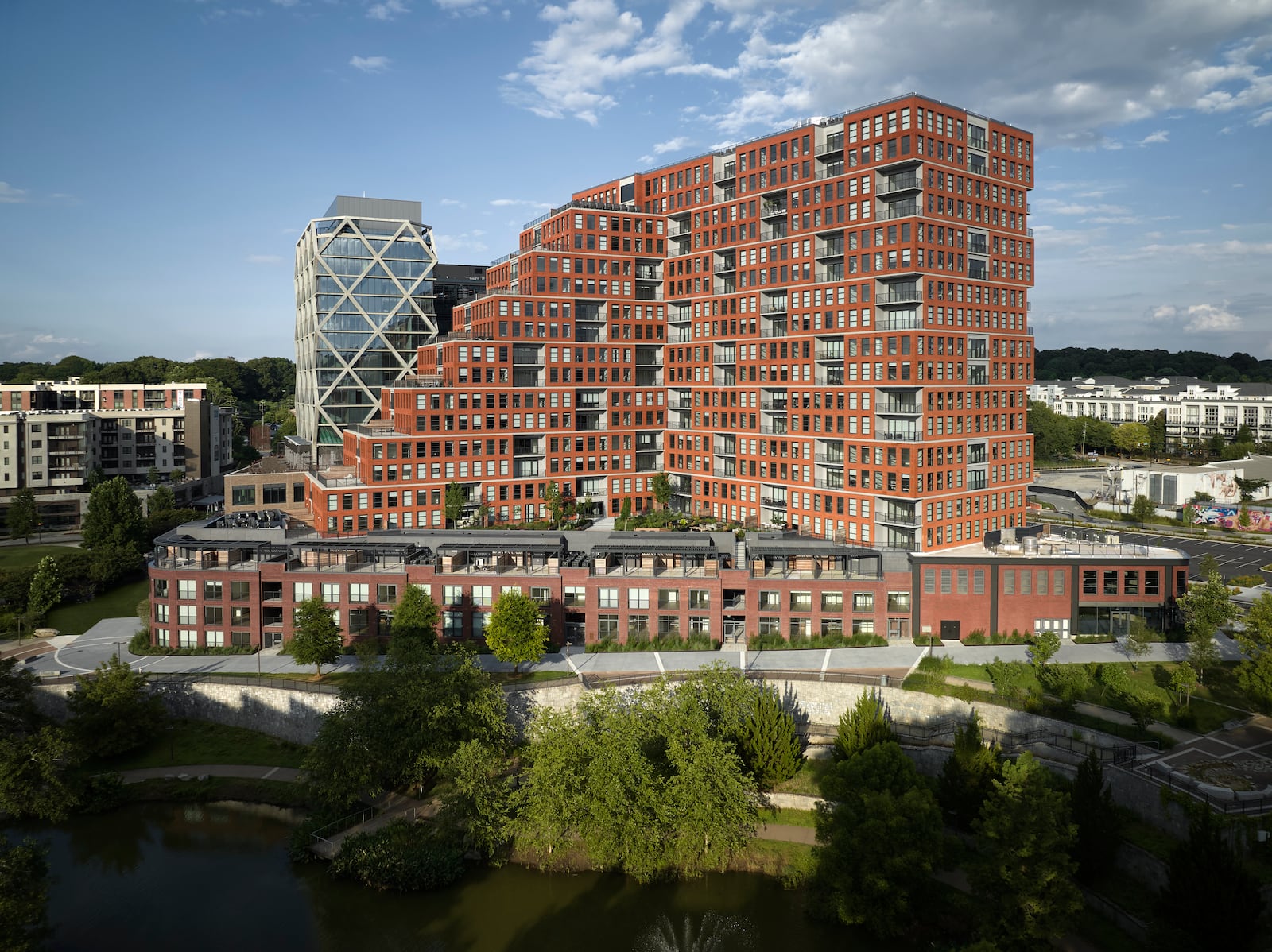 The Overline Residences are the first residential tower within New City Properties' Fourth Ward project.