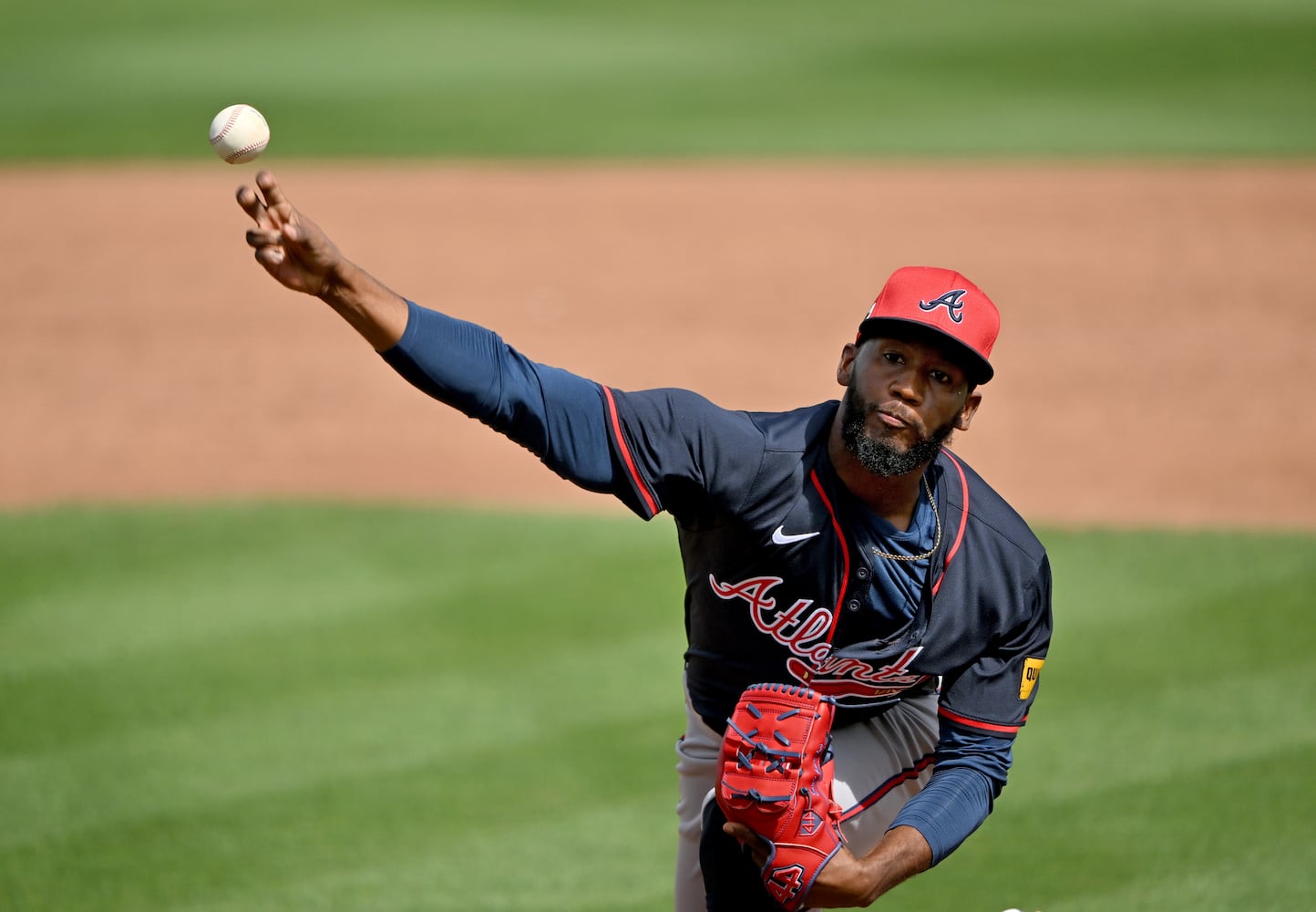 First full-squad spring training workouts