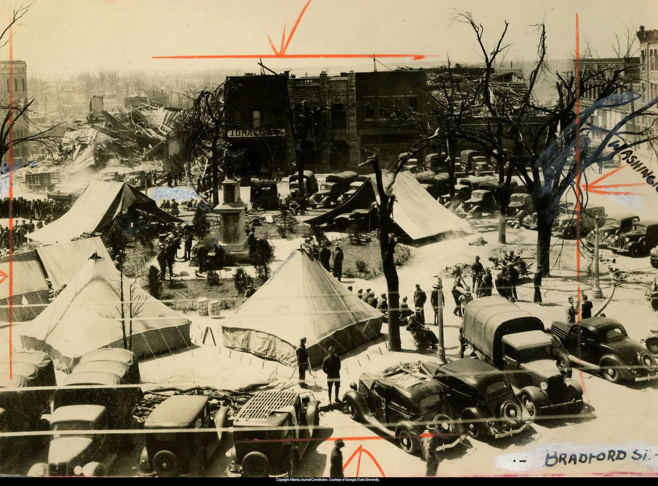 AJC Archival Photos: The Gainesville tornado of 1936