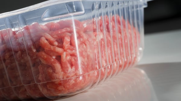 Cargill Meat Solutions has recalled more than 130,000 pounds of ground beef product due to a possible E. coli contamination after 17 illnesses and a death were reported. (Photo Illustration by Thomas Trutschel/Photothek via Getty Images)