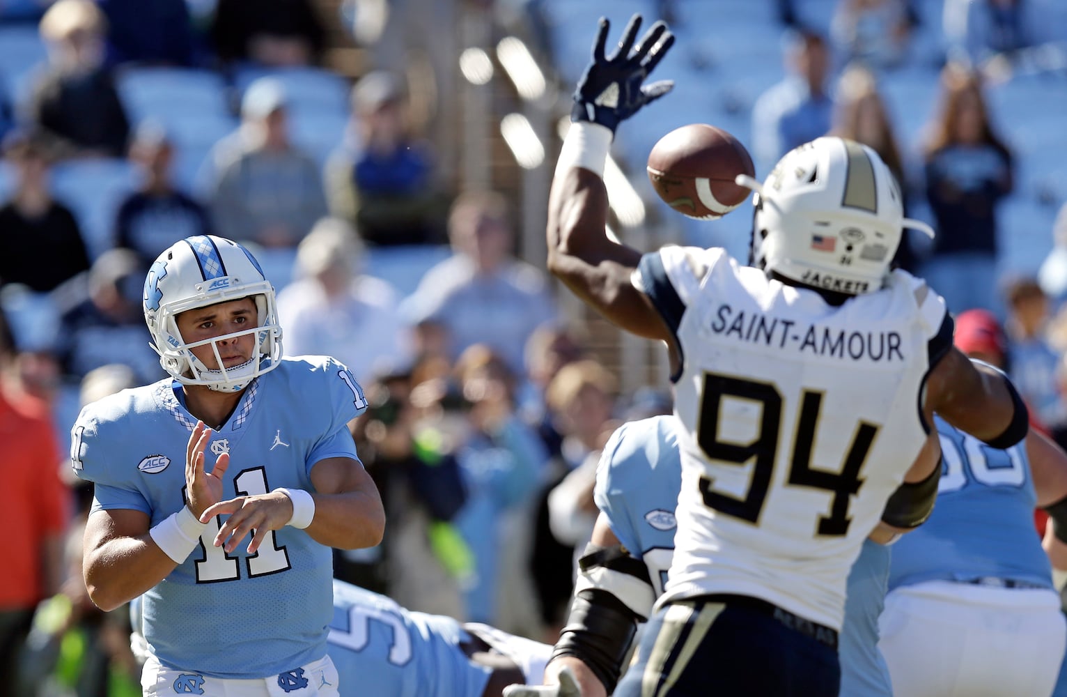 Photos: Jackets earn road win over Tar Heels