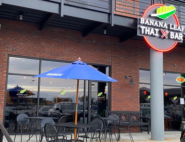 Banana Leaf Thai and Bar in Sandy Springs opened in mid-January. Ligaya Figueras/ligaya.figueras@ajc.com