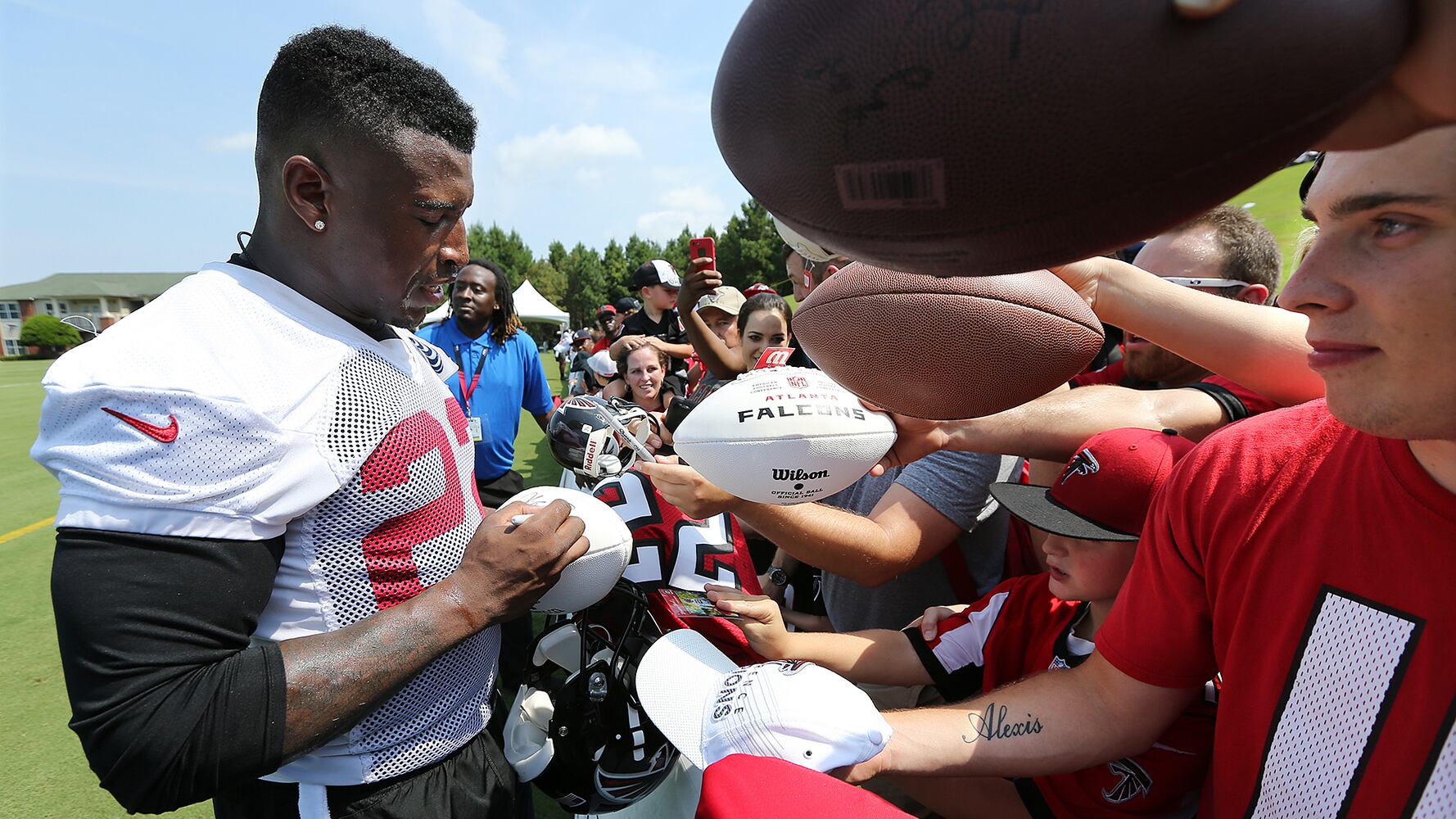 Photos: Falcons open training camp in Flowery Branch