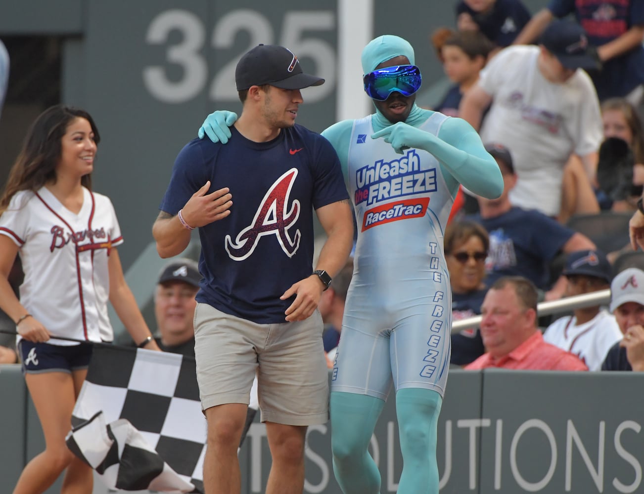 Photos: Braves’ new sensation is ‘The Freeze’