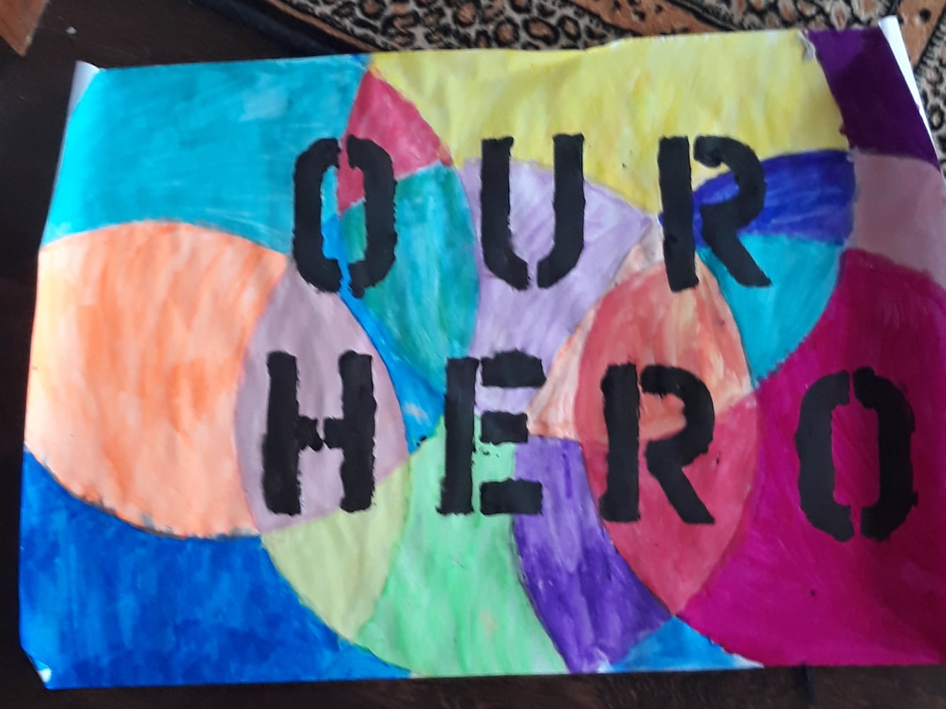 Art from the Heart: Kids thank front-line workers