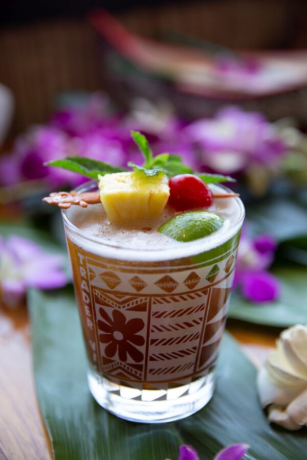 A classic Mai Tai at Trader Vic's.