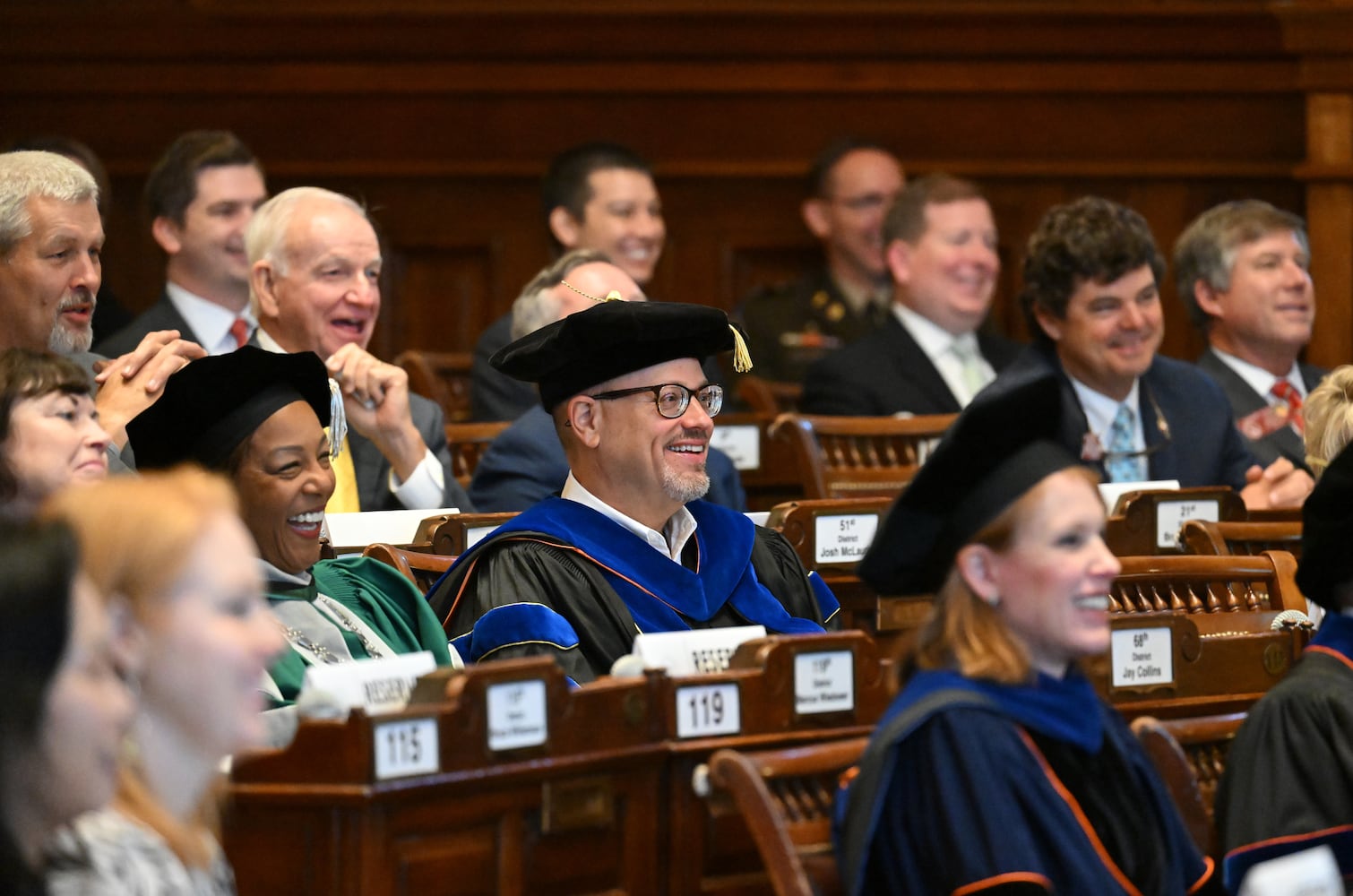 Inauguration held for university system chancellor Sonny Perdue