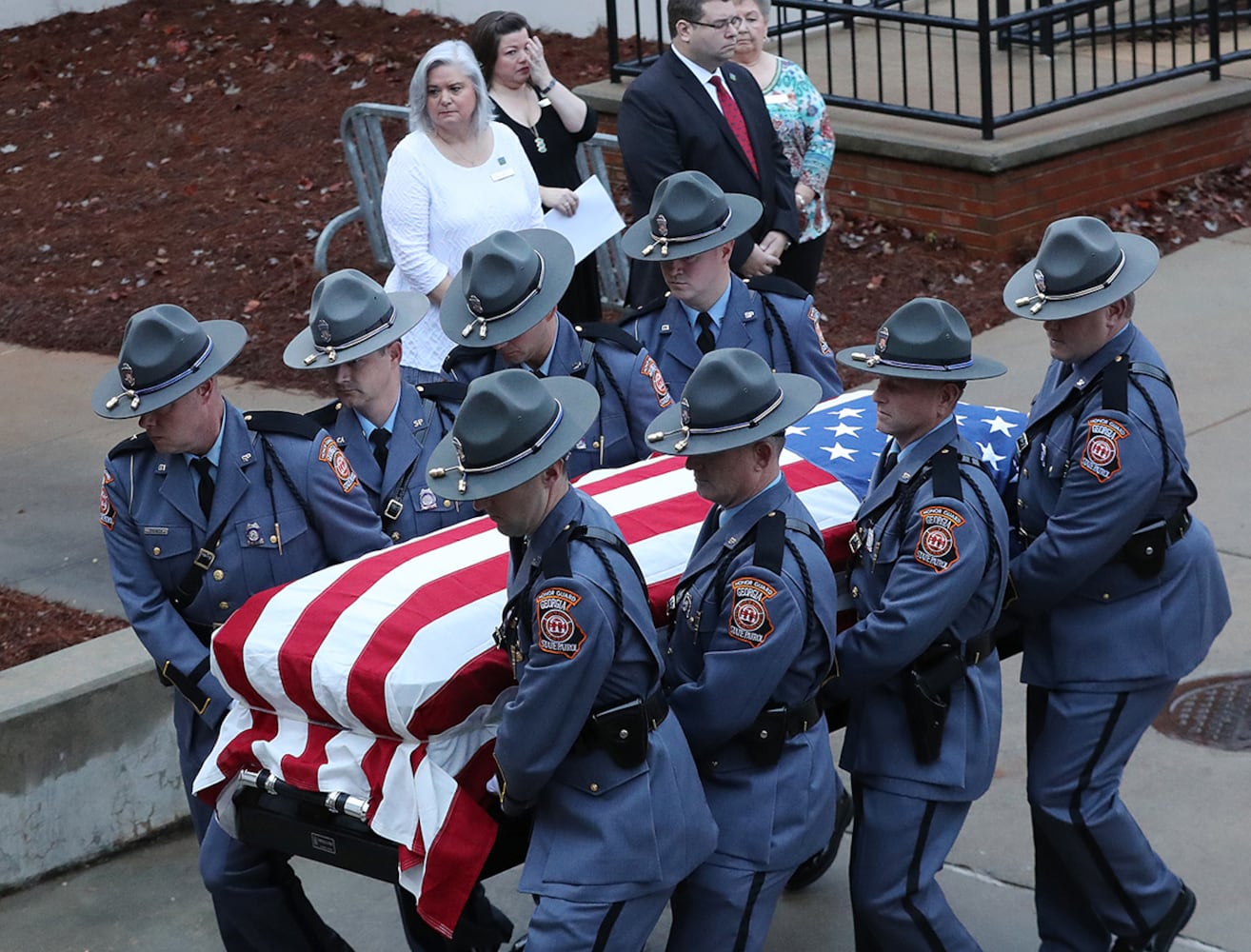 Funeral for campus police officer Jody Smith