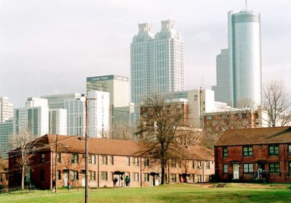 Techwood Homes, the first such public housing development in the country, became a notorious Atlanta symbol of poverty and crime.