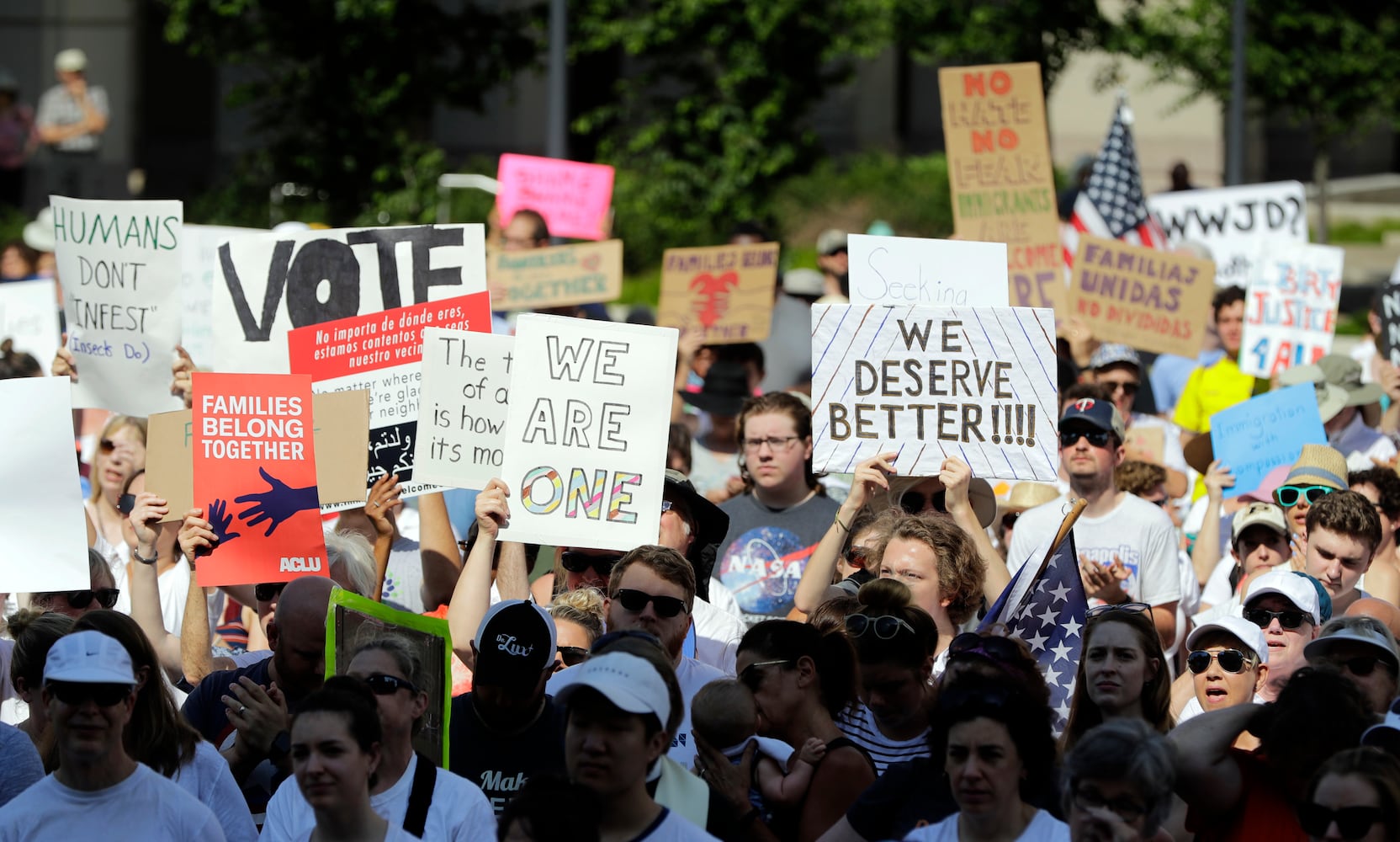 Photos: Immigration protests in cities coast-to-coast