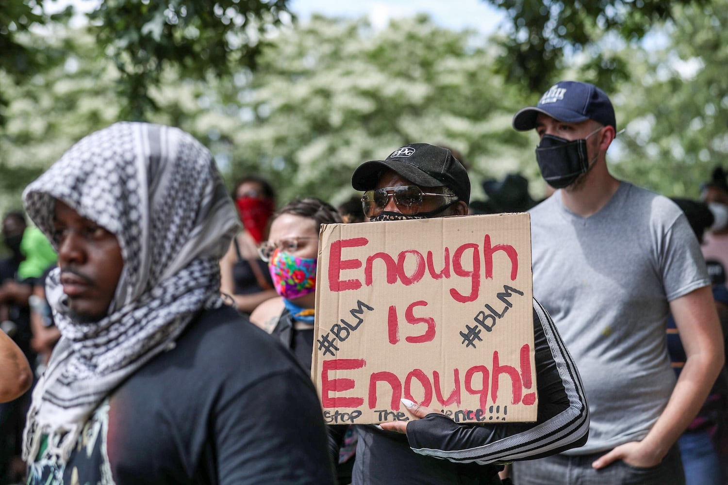 PHOTOS: 10th day of protests in Atlanta