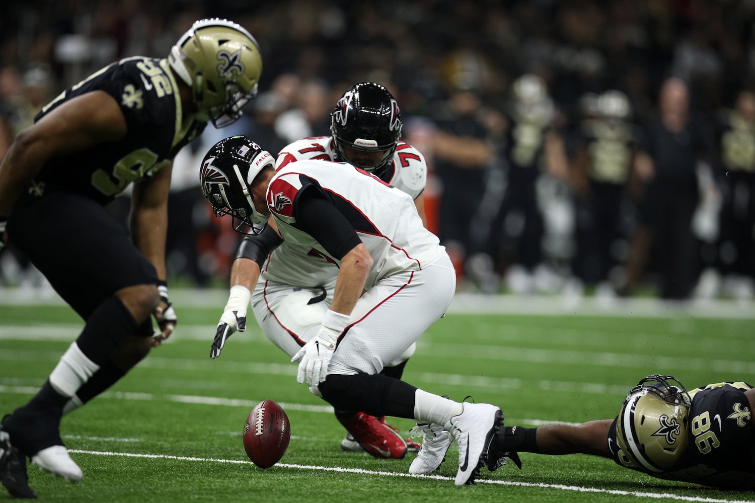 Photos: Falcons need a win in New Orleans