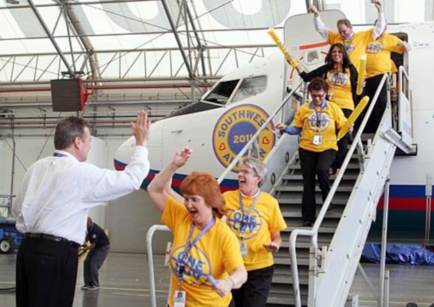 Southwest Airlines arrives in Atlanta